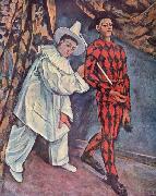 Paul Cezanne Fastnacht Germany oil painting artist